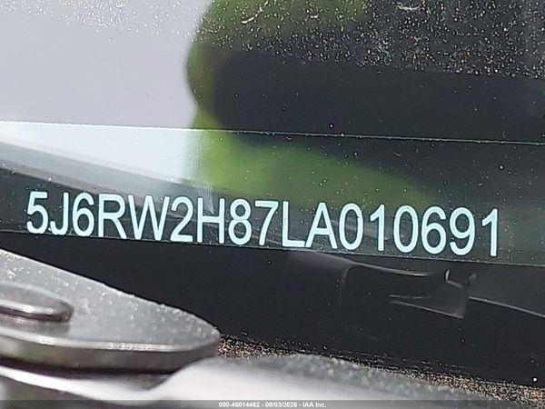 2020 HONDA CR-V AWD EX-L — I9