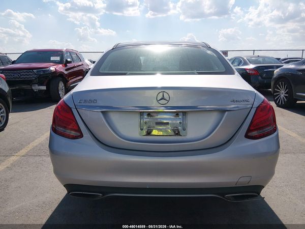 2015 MERCEDES-BENZ C 300 4MATIC