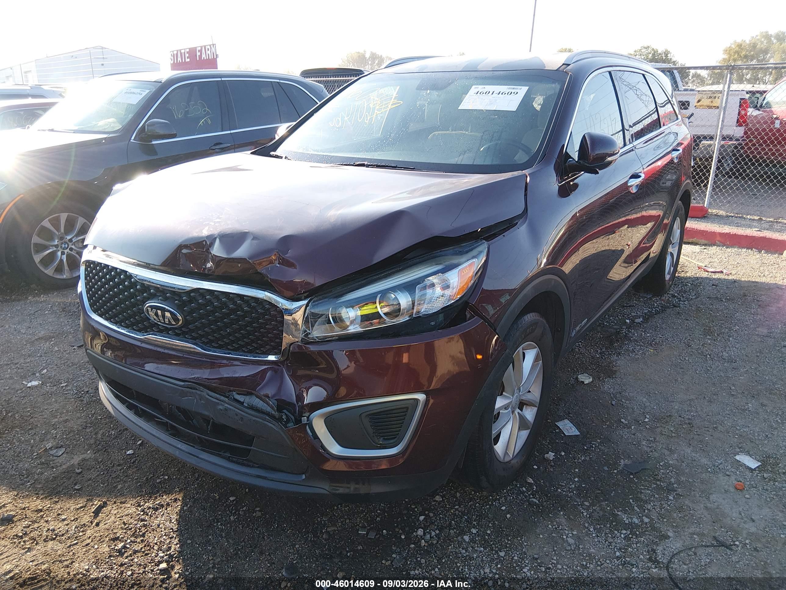 2017 KIA SORENTO 3.3L LX — I2