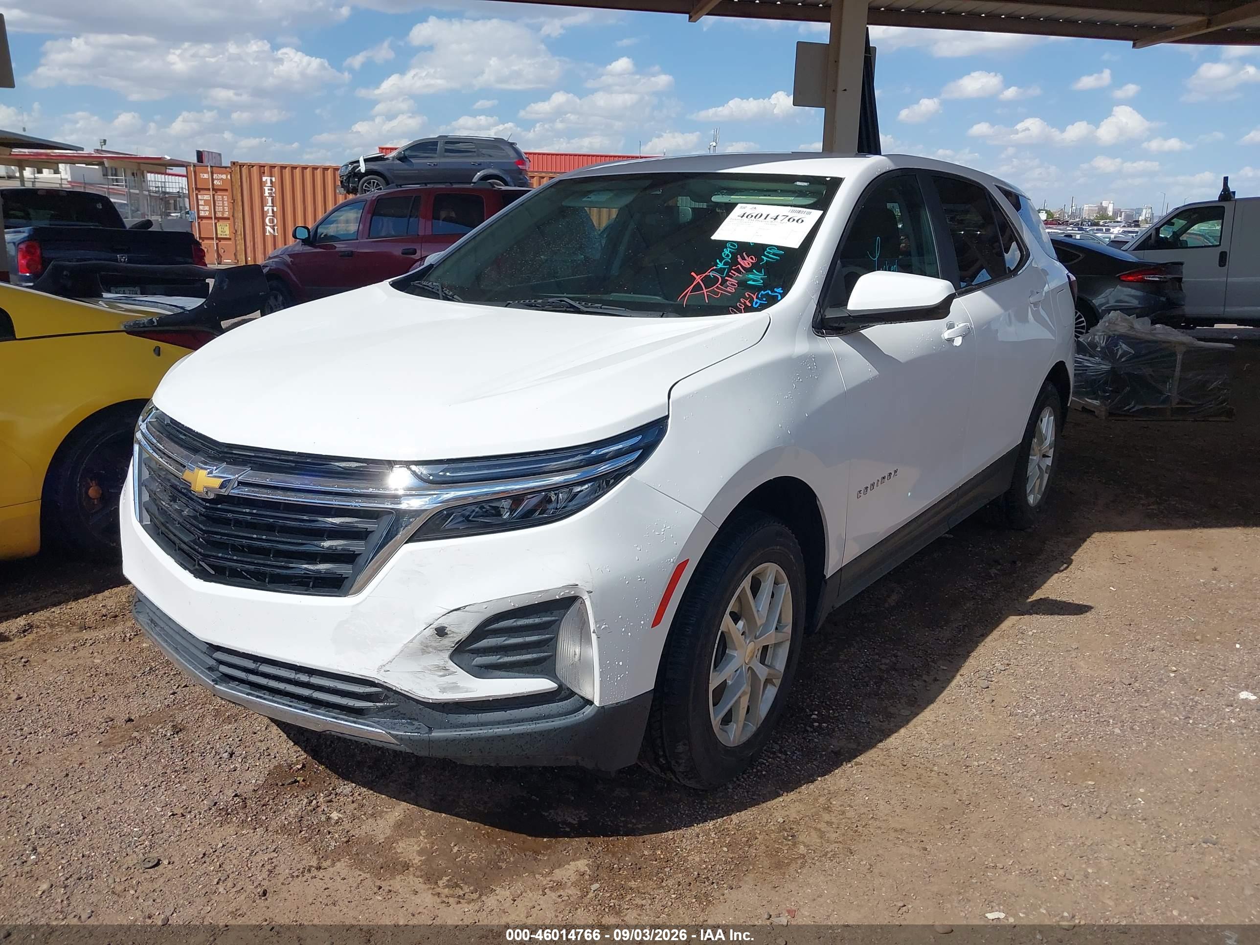 2022 CHEVROLET EQUINOX AWD LT — I2
