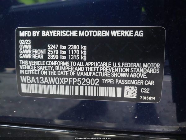 2023 BMW M440I GRAN COUPE XDRIVE — I9