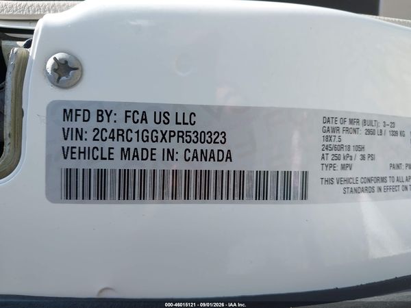 2023 CHRYSLER PACIFICA LIMITED