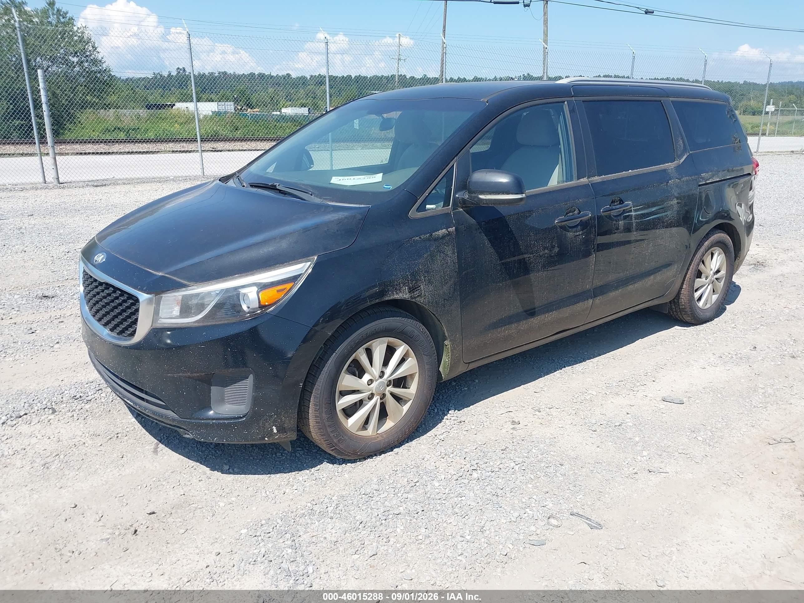 2016 KIA SEDONA LX