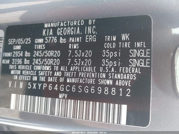 2025 KIA TELLURIDE S