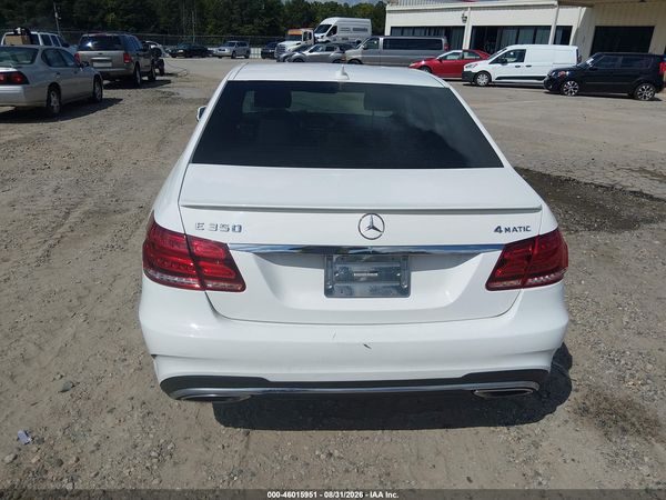 2014 MERCEDES-BENZ E 350 4MATIC