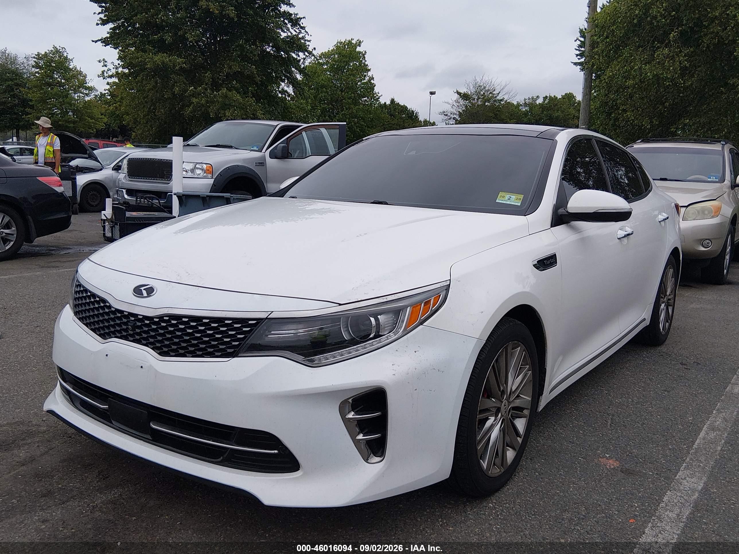 2016 KIA OPTIMA SXL TURBO — I2