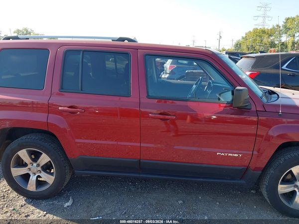 2016 JEEP PATRIOT HIGH ALTITUDE EDITION — I116