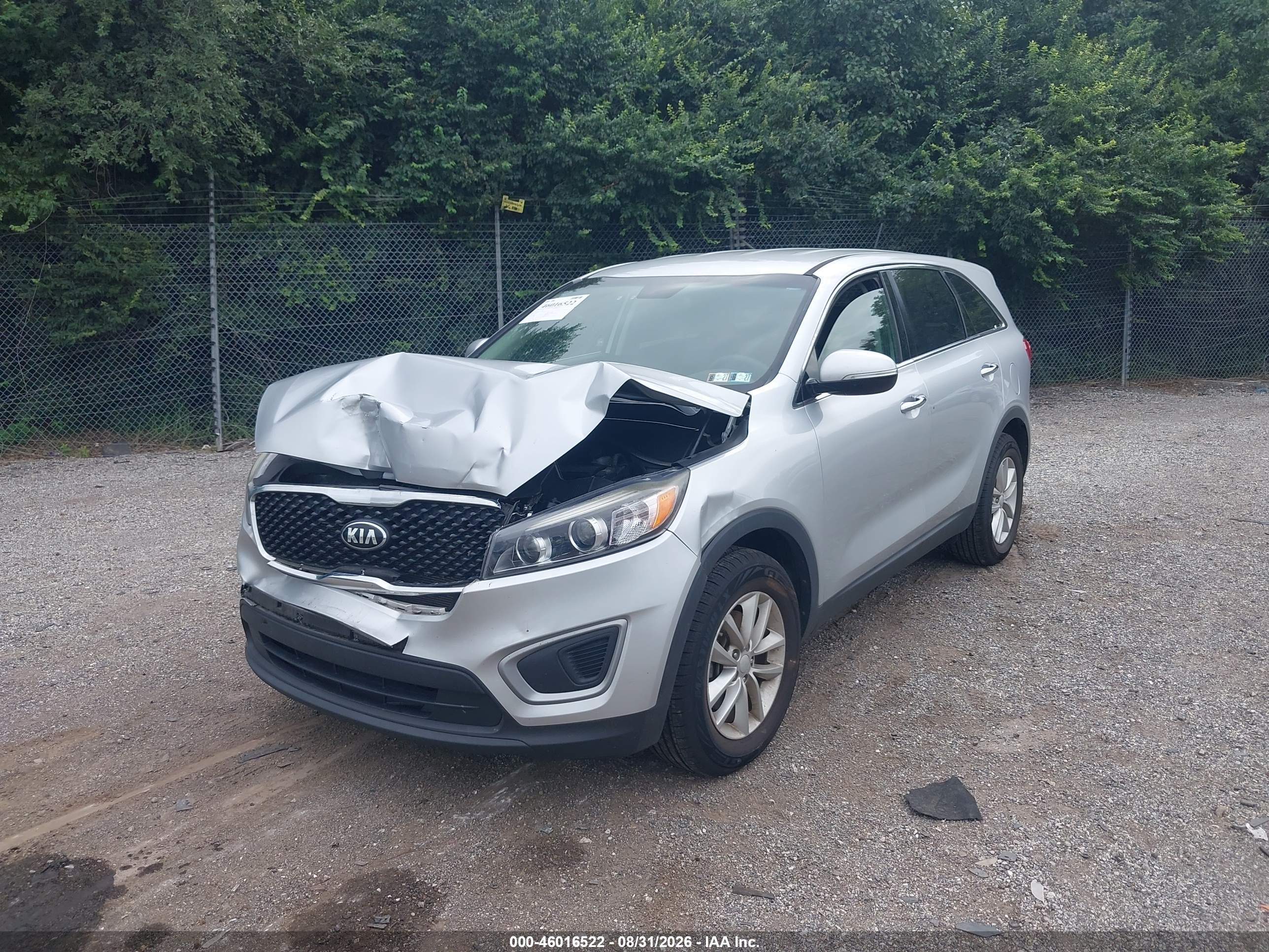 2018 KIA SORENTO 2.4L L — I2