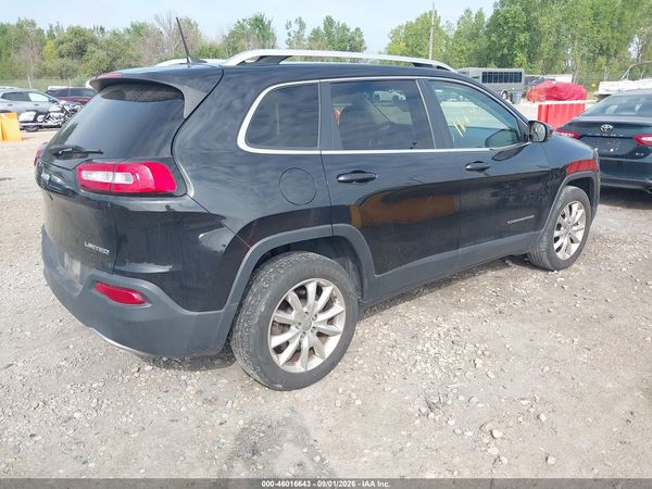 2016 JEEP CHEROKEE LIMITED — I4