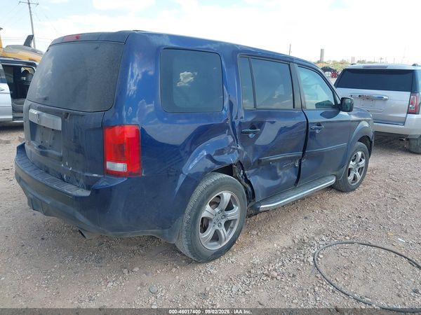 2013 HONDA PILOT — I4
