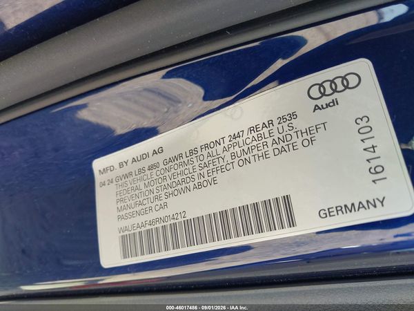 2024 AUDI A4