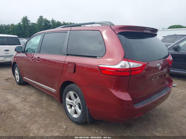 2017 TOYOTA SIENNA LE 8 PASSENGER — I3
