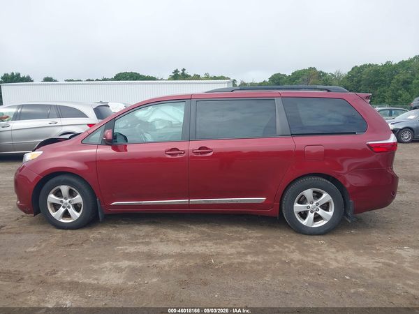 2017 TOYOTA SIENNA LE 8 PASSENGER — I117