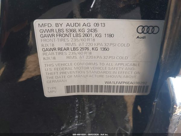 2014 AUDI Q5 2.0T PREMIUM