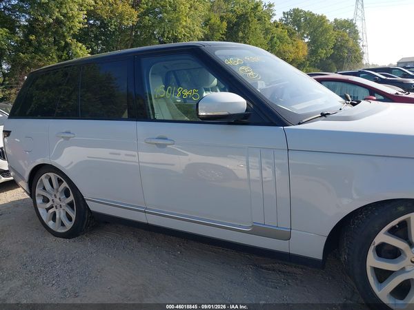 2017 LAND ROVER RANGE ROVER 3.0L V6 SUPERCHARGED