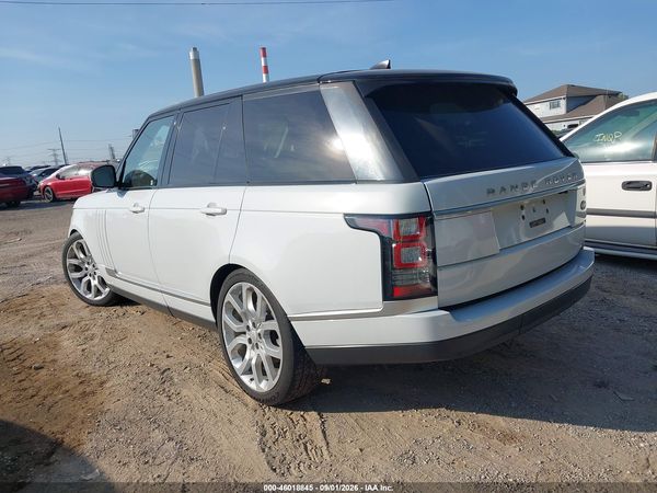 2017 LAND ROVER RANGE ROVER 3.0L V6 SUPERCHARGED