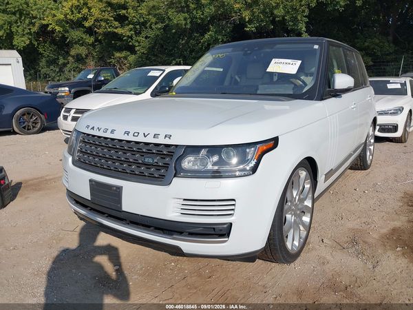 2017 LAND ROVER RANGE ROVER 3.0L V6 SUPERCHARGED