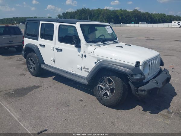 2018 JEEP WRANGLER UNLIMITED SPORT S 4X4 — I1