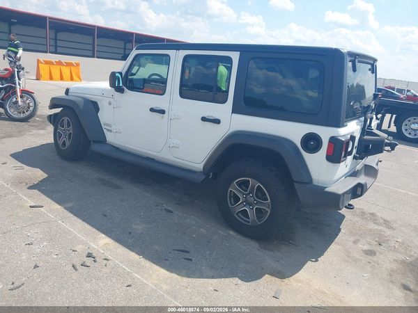 2018 JEEP WRANGLER UNLIMITED SPORT S 4X4 — I3