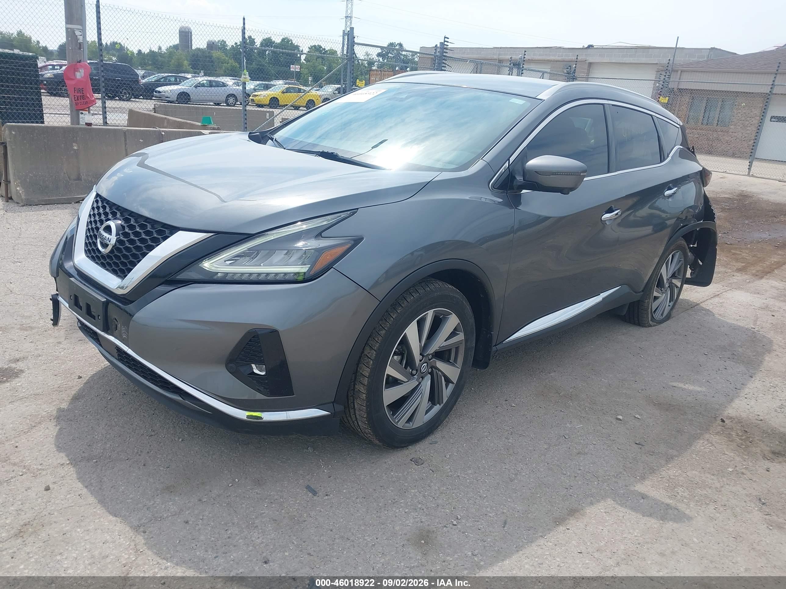 2020 NISSAN MURANO SL INTELLIGENT AWD — I2