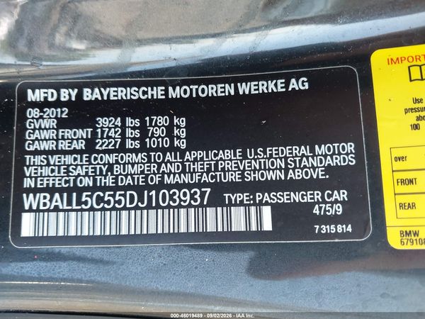 2013 BMW Z4 SDRIVE28I — I9