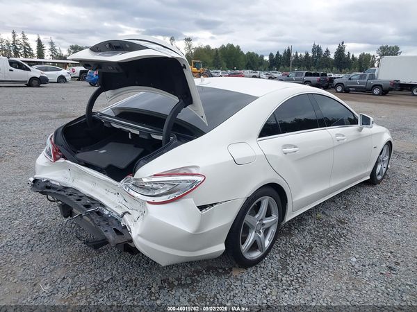 2012 MERCEDES-BENZ CLS 550 4MATIC — I4