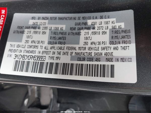 2024 MAZDA CX-30 2.5 S PREFERRED PACKAGE — I9