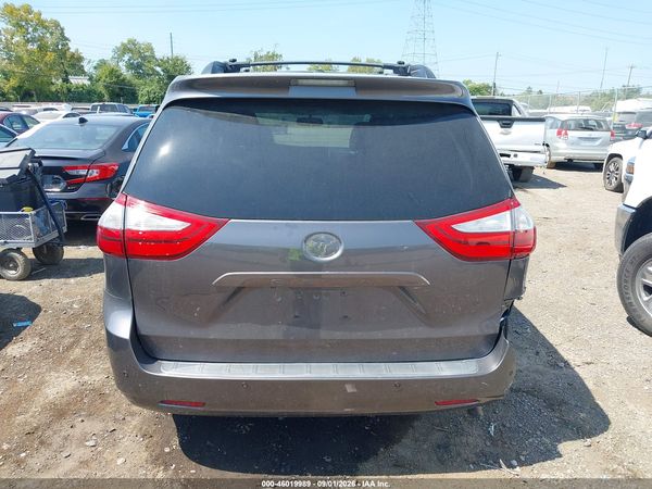 2016 TOYOTA SIENNA XLE 8 PASSENGER