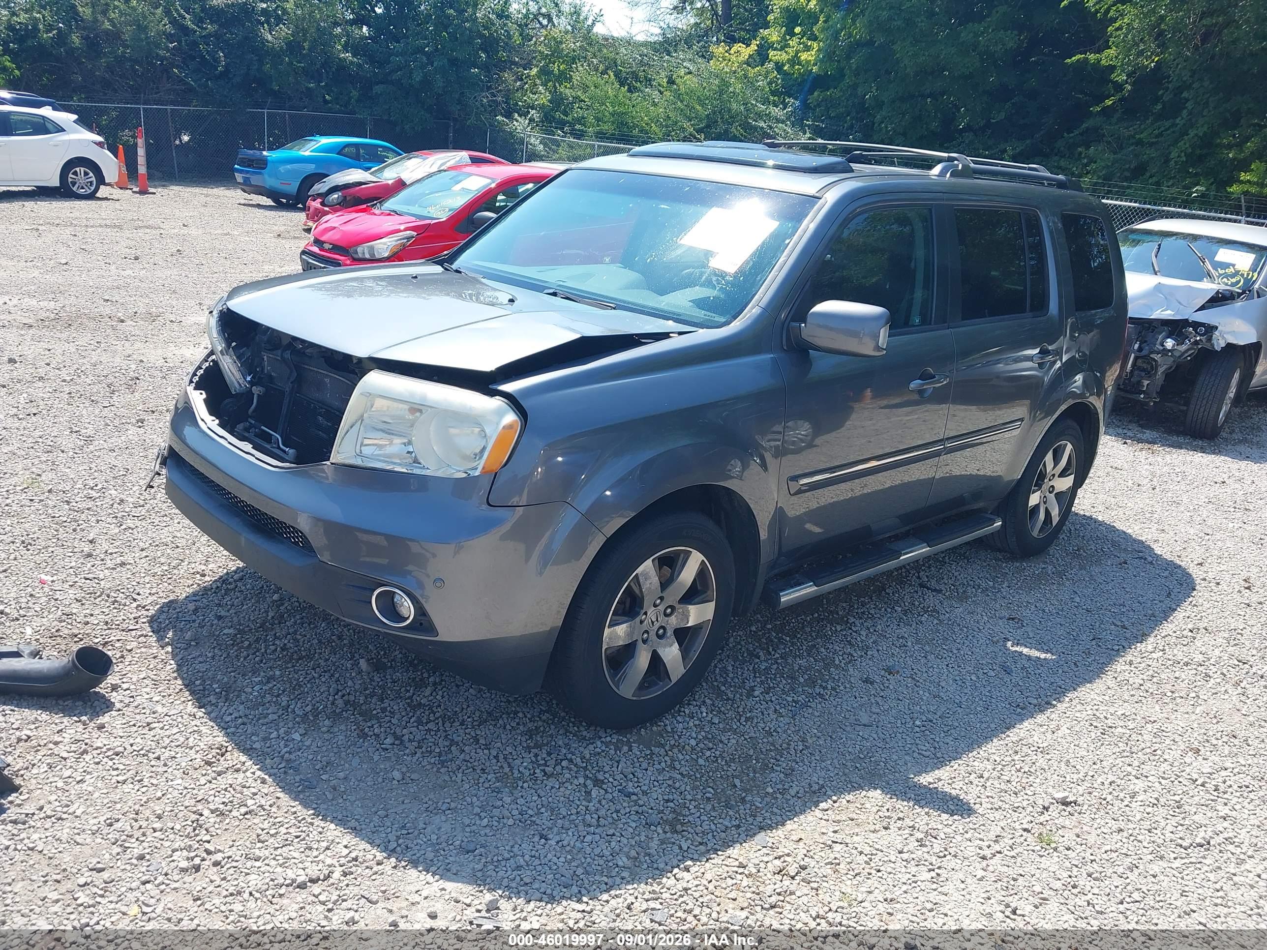 2012 HONDA PILOT TOURING — I2