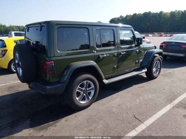 2020 JEEP WRANGLER UNLIMITED SAHARA 4X4 — I4