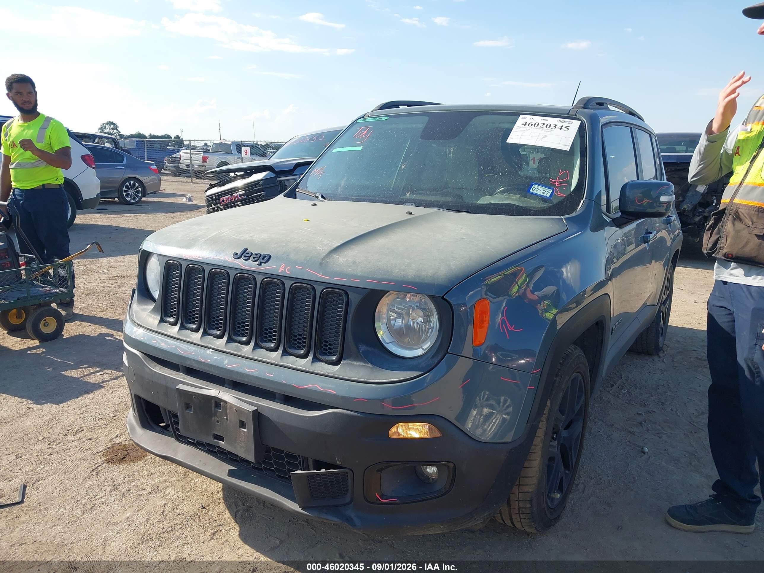 2017 JEEP RENEGADE ALTITUDE — I2