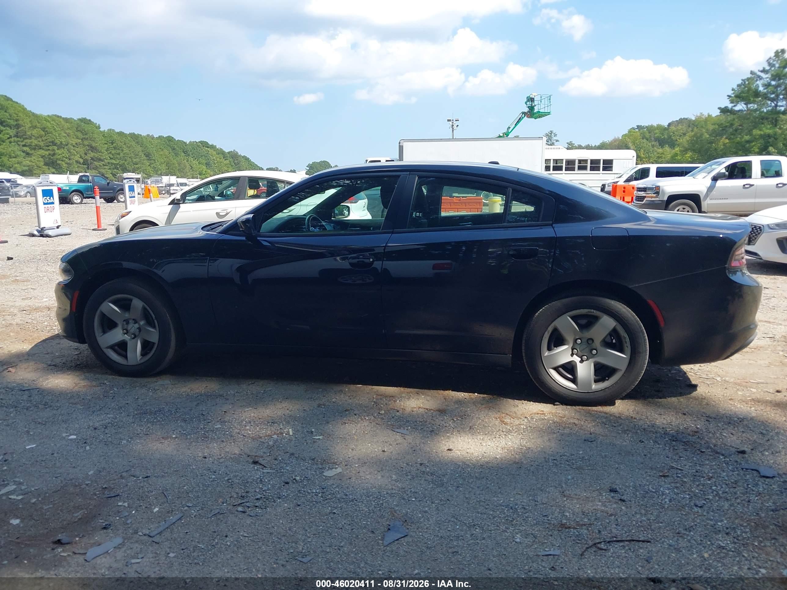 2019 DODGE CHARGER POLICE RWD