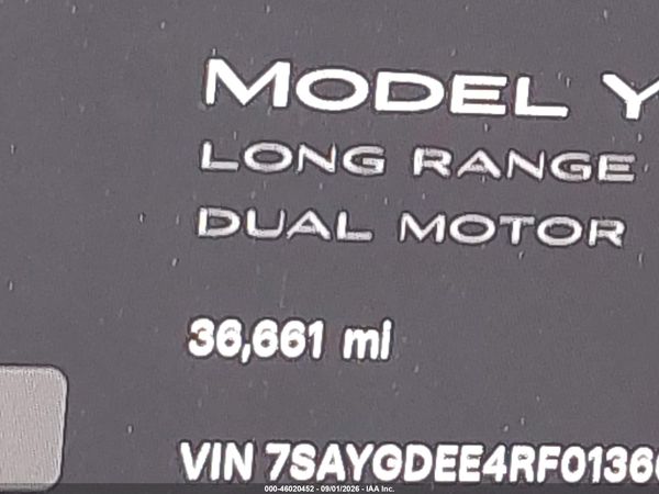 2024 TESLA MODEL Y — I118