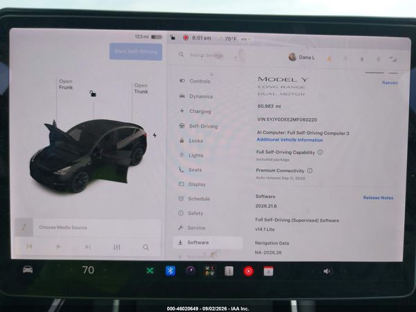 2021 TESLA MODEL Y