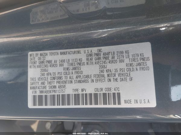 2023 MAZDA CX-50 2.5 S PREMIUM PLUS — I9