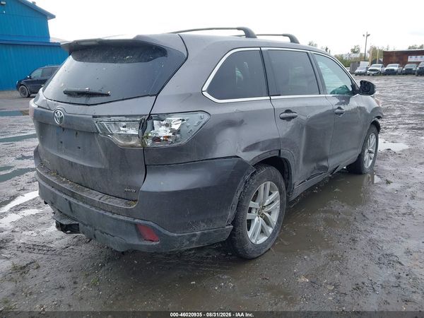 2016 TOYOTA HIGHLANDER LE V6