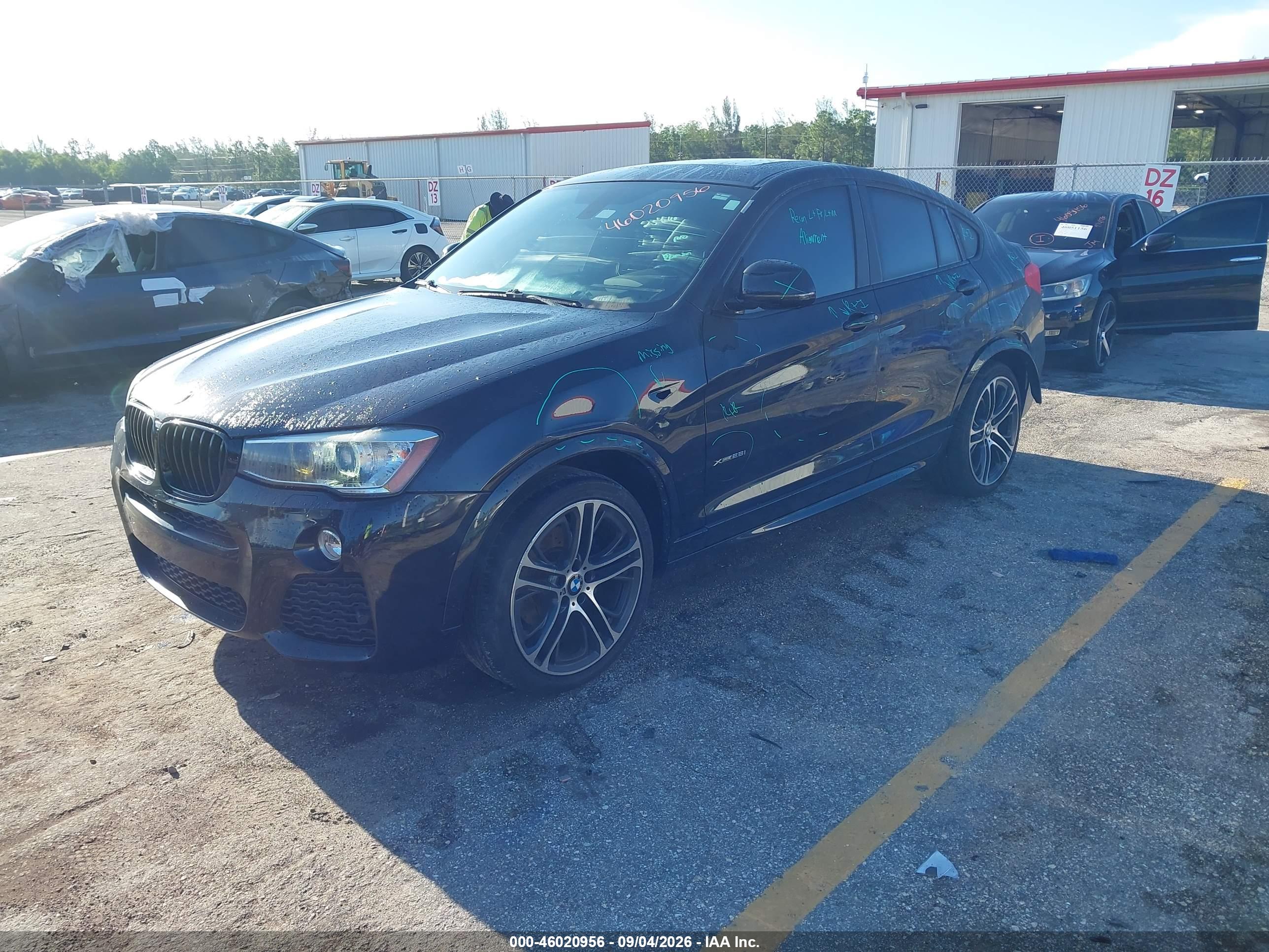 2017 BMW X4 XDRIVE28I — I2