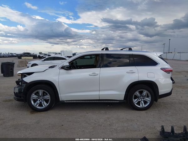 2016 TOYOTA HIGHLANDER LIMITED PLATINUM V6 — I117