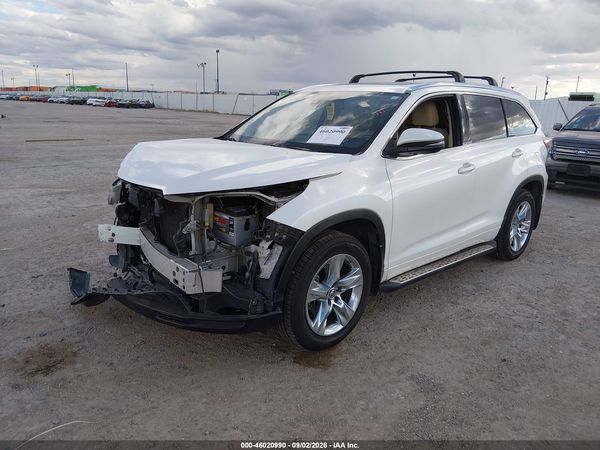 2016 TOYOTA HIGHLANDER LIMITED PLATINUM V6 — I154