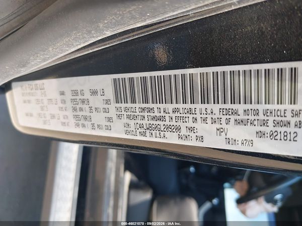 2016 JEEP WRANGLER SAHARA — I9