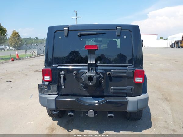 2016 JEEP WRANGLER SAHARA — I119