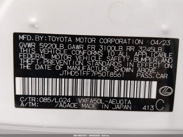 2023 LEXUS LS 500 500 Core — I9