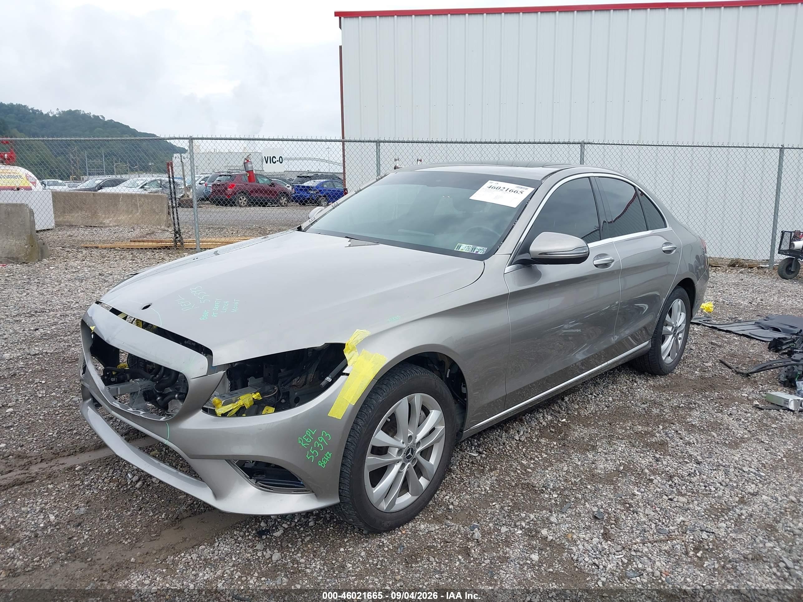 2019 MERCEDES-BENZ C 300 4MATIC — I2
