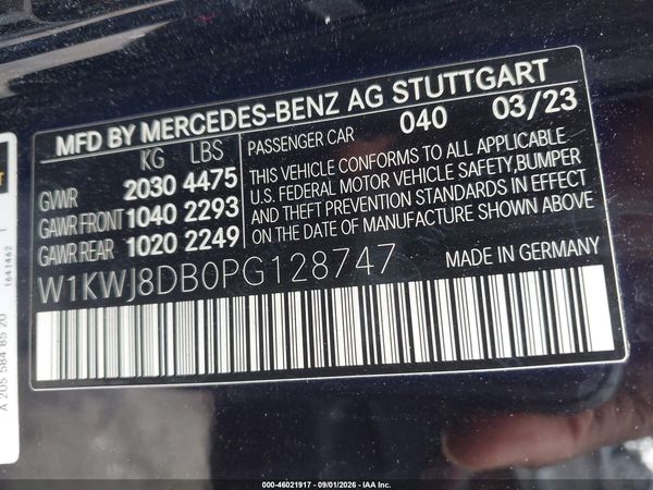 2023 MERCEDES-BENZ C 300 COUPE — I9