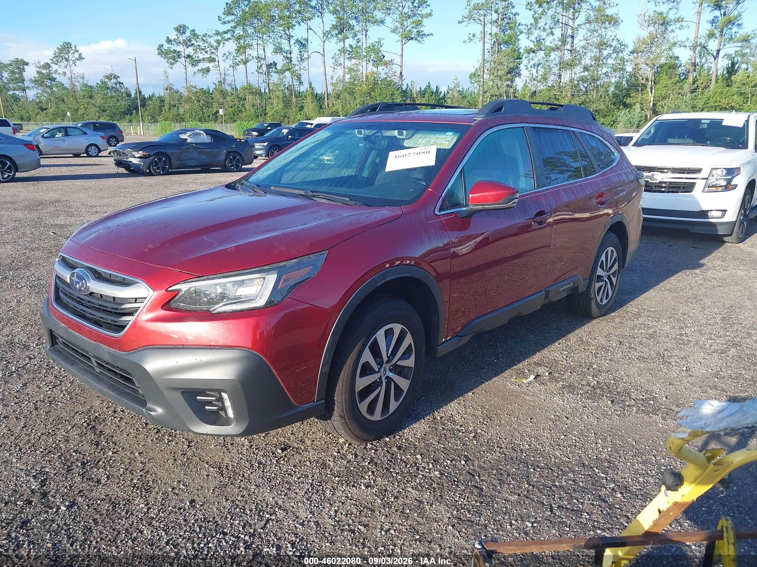 2020 SUBARU OUTBACK PREMIUM — I2