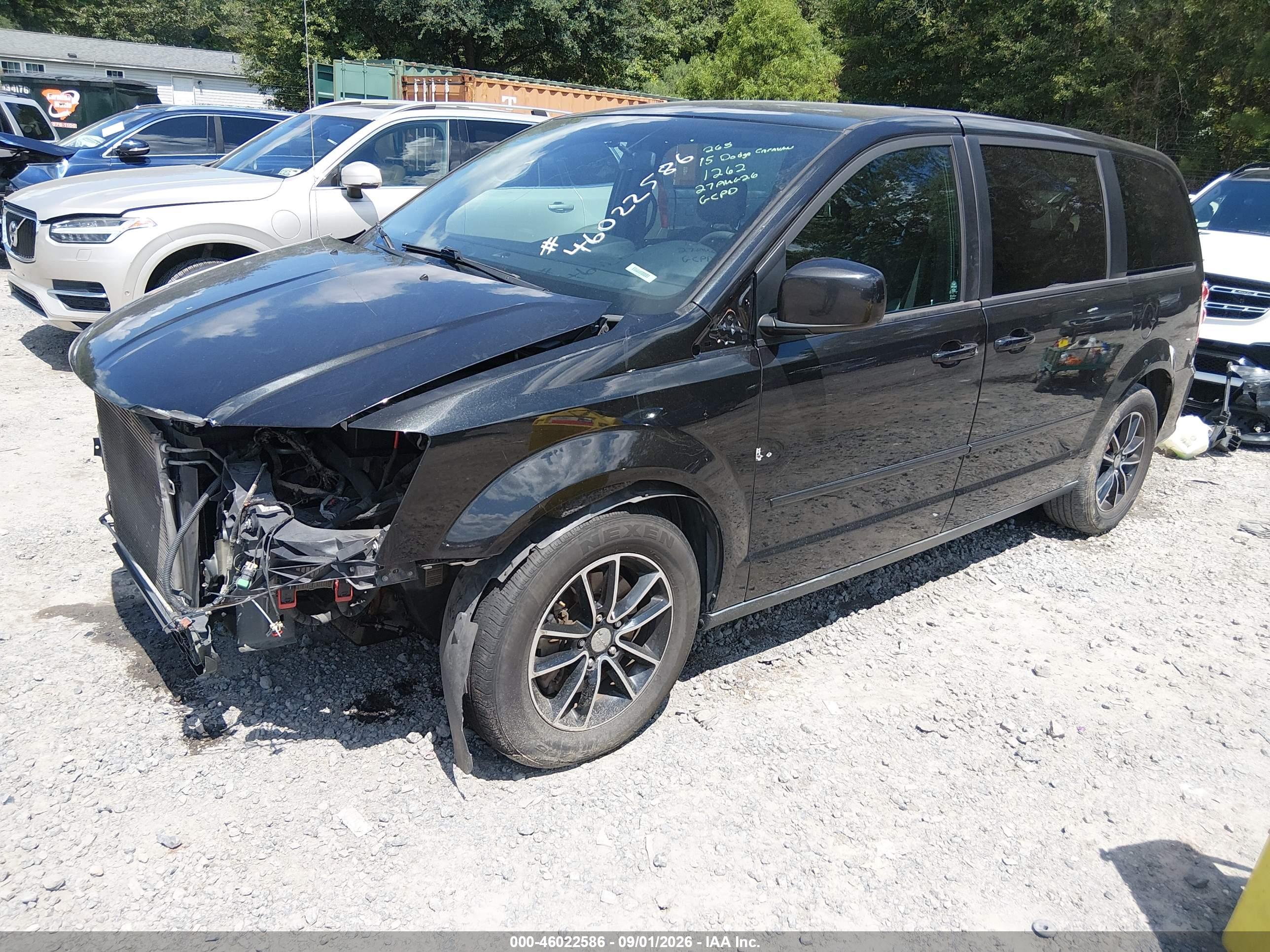 2015 DODGE GRAND CARAVAN R/T — I2