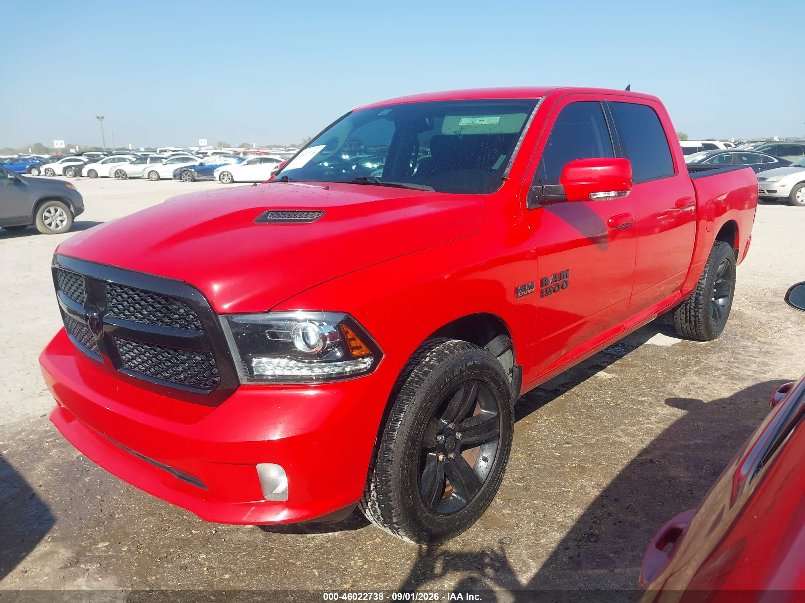 2018 RAM 1500 NIGHT  4X4 5'7 BOX — I2