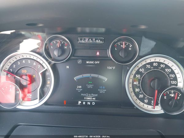 2018 RAM 1500 NIGHT  4X4 5'7 BOX — I7