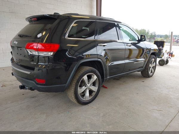 2016 JEEP GRAND CHEROKEE LIMITED — I4