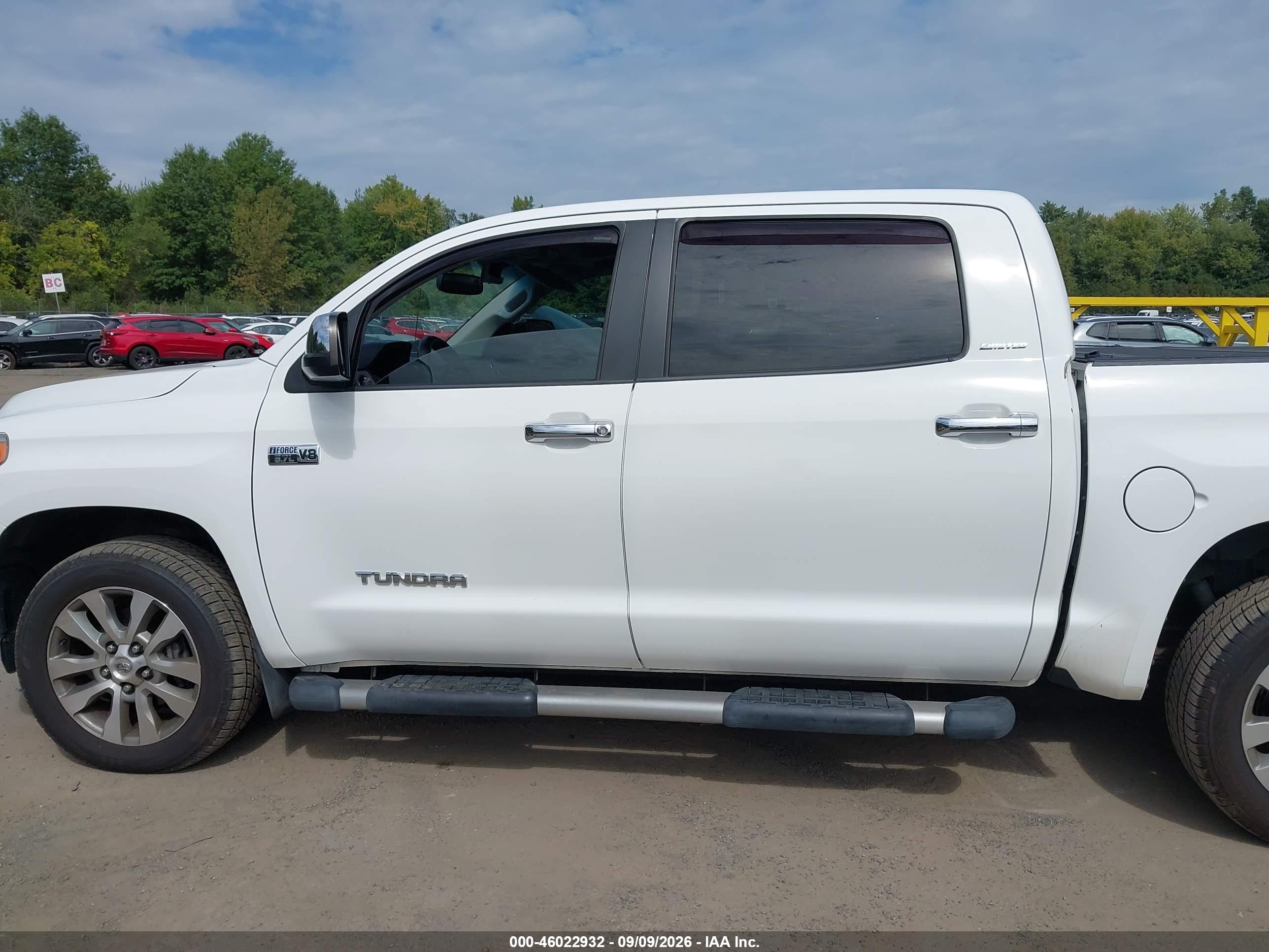 2016 TOYOTA TUNDRA LIMITED 5.7L V8